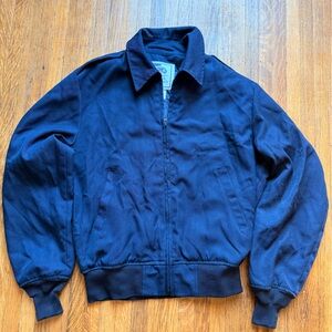Vintage Men's Earth Navy Utility Work Jacket